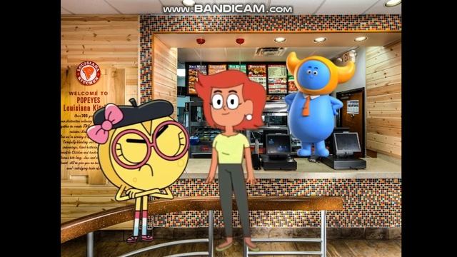 Evil Cheese Misbehaves At Popeyes (PUNISHED)