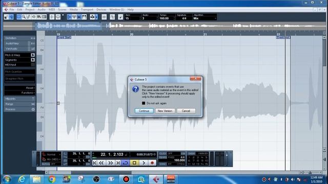 How To Convert Vocal Into Piano Roll Midi |piano Roll Me Convert Kaise KarelI Cubase5|Vokal Convert