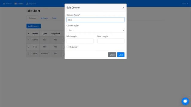 How to create a template sheet in csvbox.io csv upload tool смотреть онлайн