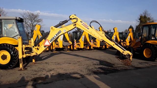 NEW HOLLAND B115B 2009r '2730' tel. 575-316-333 backhoe loader koparko-ładowarka смотреть онлайн