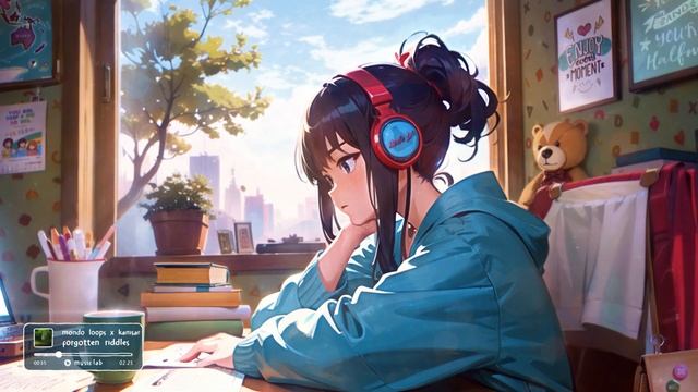 Lofi Music for Your Study Time at Home 💖 Study music - lofi / relax / stress relief смотреть онлайн
