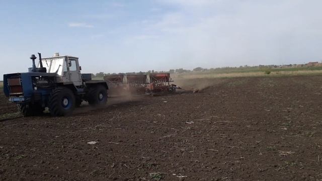 Т-150к сеем ячмень смотреть онлайн