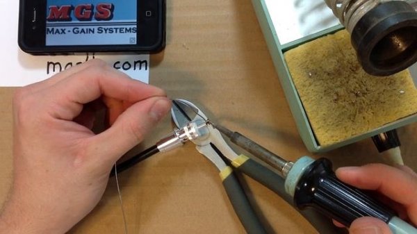 Pl-259 Solder On Installation Guide for RG8X Coaxial Cable Full HD