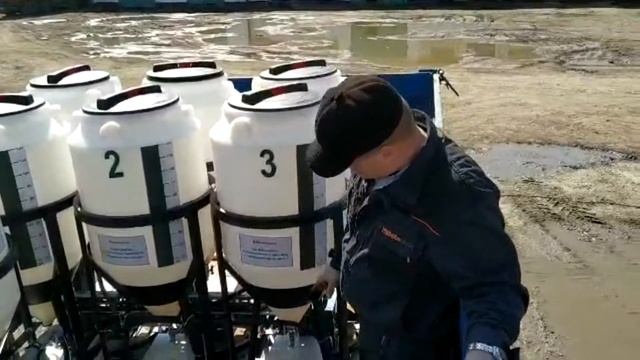 Мобильная станция автоматического приготовления хим. растворов смотреть онлайн