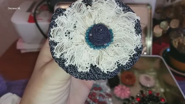 Мои самодельные брошки, браслеты, серьги.mp4