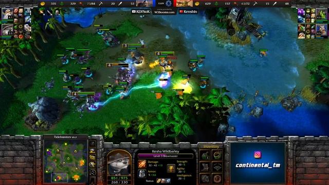 АРМИИ как разменная монета на Tidehunters | Warcraft 3 Reforged смотреть онлайн