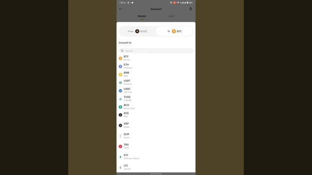 How to convert BUSD to USDT in Binance কিভাবে কয়েন কনভার্ট করে смотреть онлайн