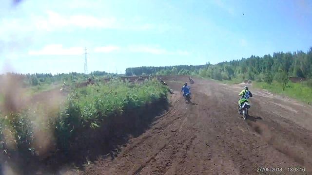 27.05.2018 Мотокросс в Раменском 1-й заезд старт смотреть онлайн
