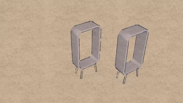 M/7 - Modern furniture design in SketchUp For Free смотреть онлайн