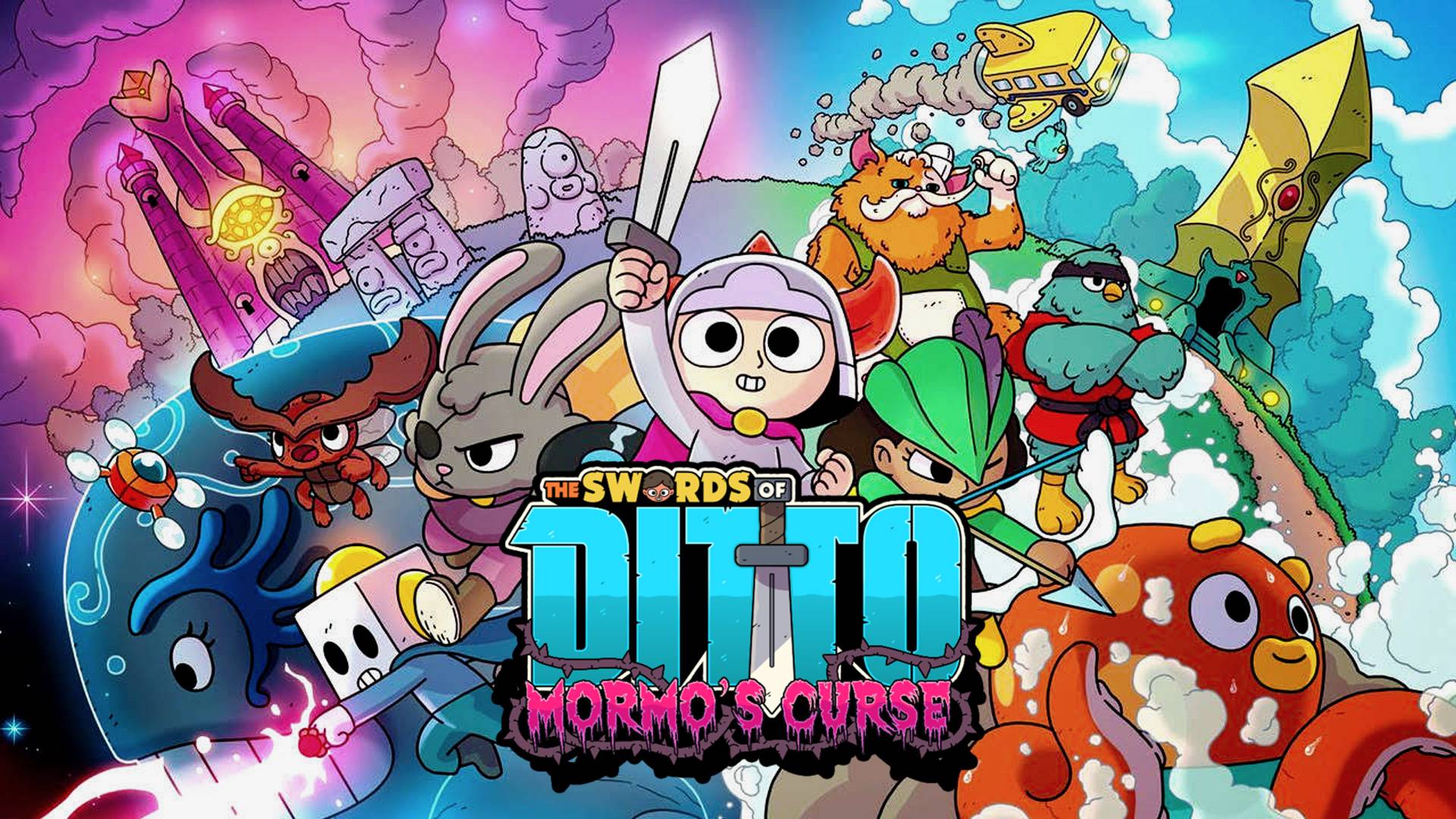 Прохождение The Swords Of Ditto: Mormo's Curse - Часть 1 (кооператив)