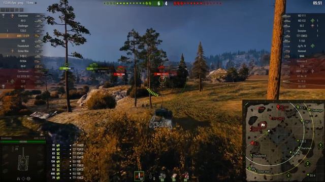 AMX 13 57 Ace Tanker | World of Tanks смотреть онлайн
