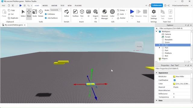GEOMETRIC vs. PHYSICAL MODE | Roblox Studio смотреть онлайн