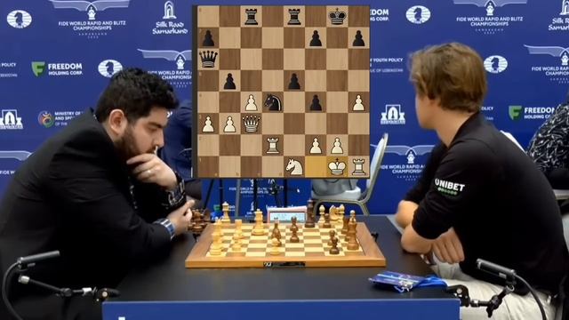 Magnus Carlsen vs Parham Maghsoodloo || FIDE World Rapid & Blitz Chess Championship 2023 смотреть онлайн