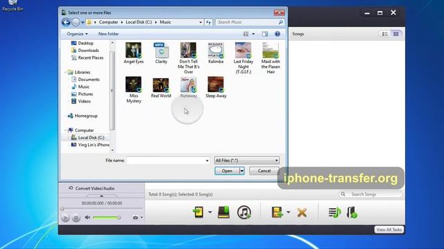 Music to iPhone Restoring: How to Transfer Music from Computer to iPhone 6 Plus/6/5S/5C/5/4S смотреть онлайн
