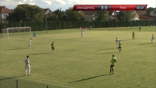 ФК "Омладинац" (Нови Бановци) - СК „Тиса“ (Адорјан) 4:3 (3:3) ; СЛВ 2022/23. - 5. коло смотреть онлайн