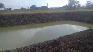 Копаем пруд трактором. От а до я!