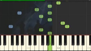 ВИКТОР ЦОЙ   КИНО   Кукушка Синтезия урок на пианино