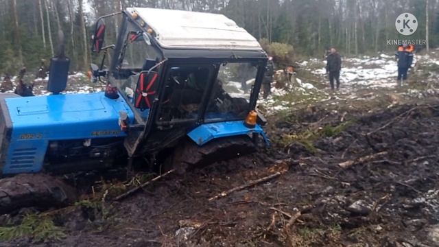 мтз 892.2 приехал на помощь и сел