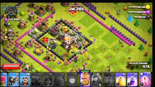 Three star against 11 town hall |G JUST| COC Game play смотреть онлайн
