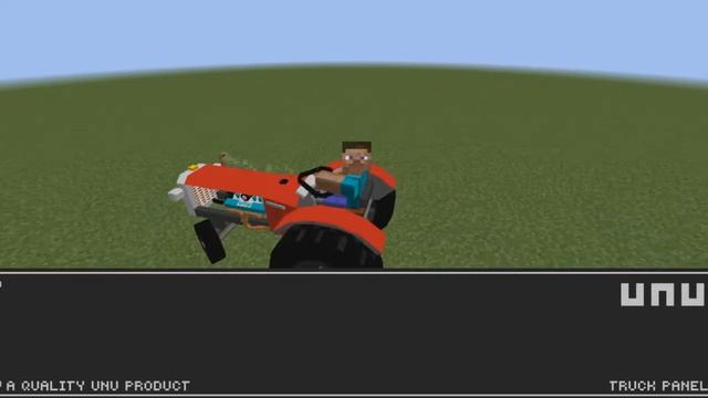 tractor in minecraft! смотреть онлайн