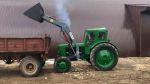 Погрузчик на Т 40 Фаворит 800  Палехагромаш