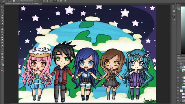 Крево SpeedPaint PaintingRainbows смотреть онлайн