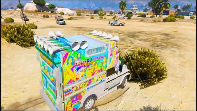 डीजे का मेला !! GTA 5 Dj stand !! RAJ DJ !! LAX DJ !! GTA v camera video !! Punjabi remix song смотреть онлайн