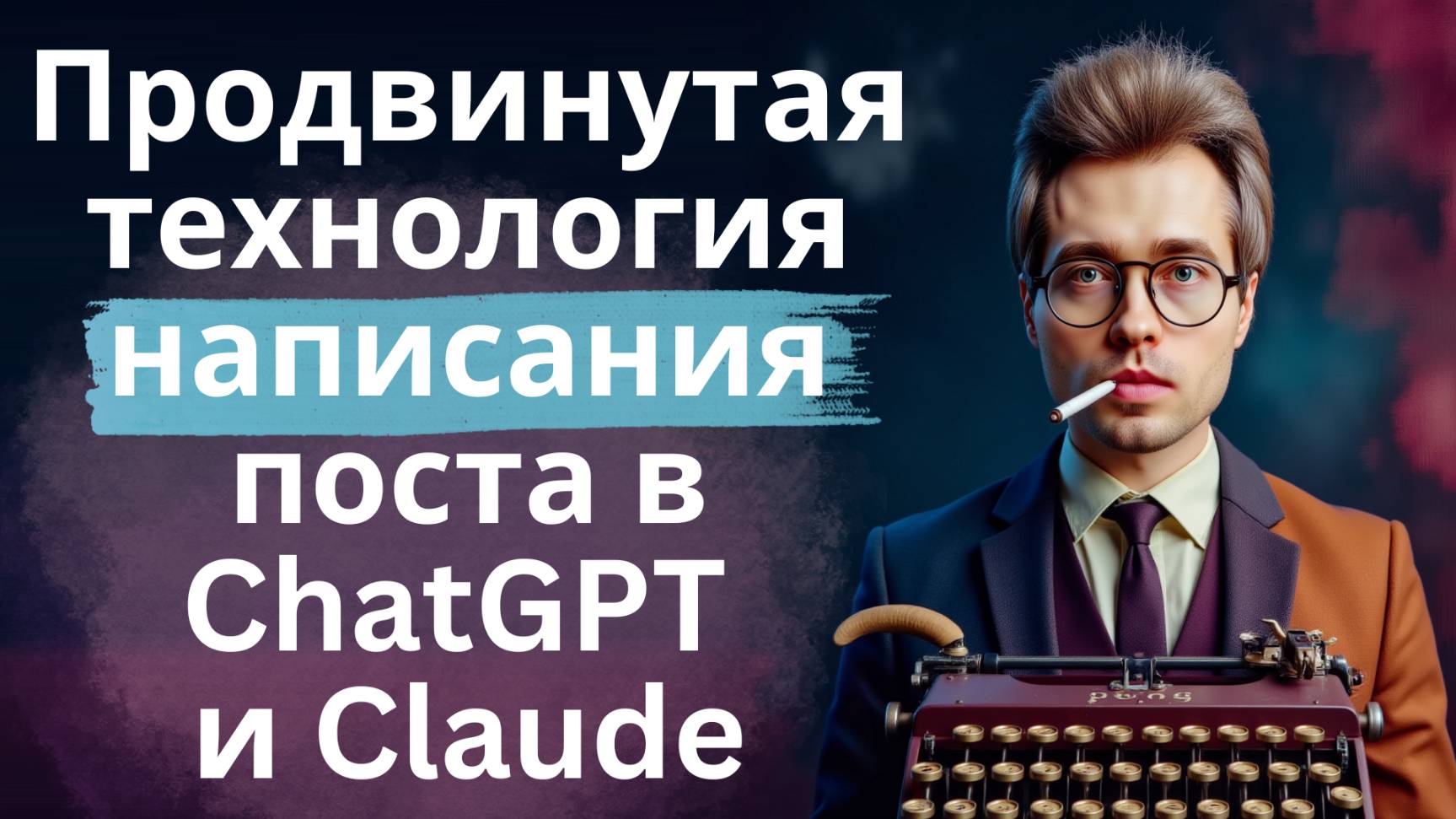 Продвинутое написание поста через ChatGPT и Claude - структура, роль, длинный промпт смотреть онлайн