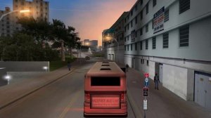 Grand Theft Auto: Vice City. Работа водителем автобуса