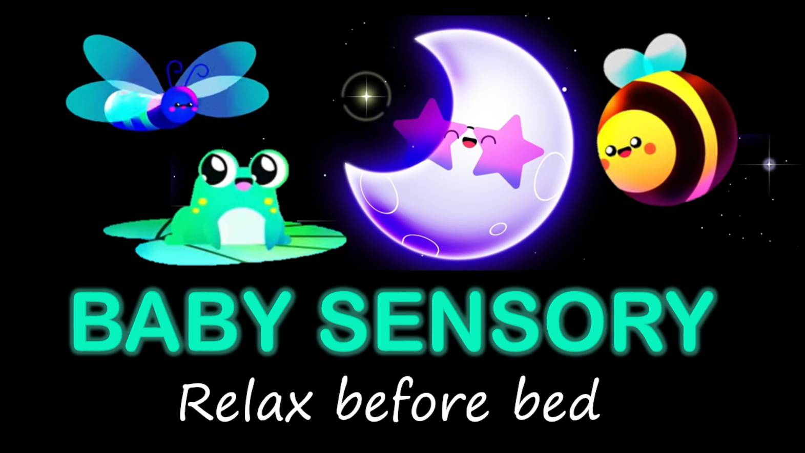 Baby Sensory - успокаивающее и расслабляющее видео для малыша, видео перед сном