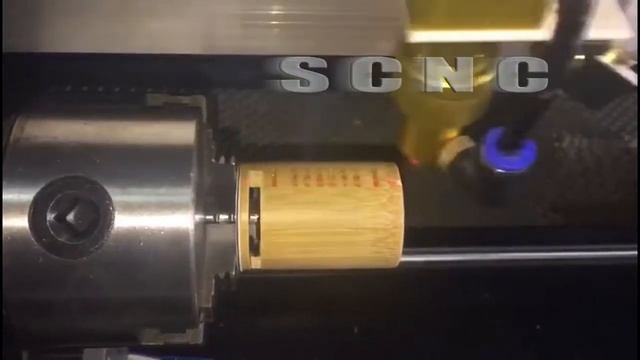 SCNC 4040 co2 50w laser engraving machine for wood with смотреть онлайн