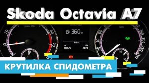 Подмотка Крутилка спидометра Шкода Октавия А7 Skoda Octavia A7