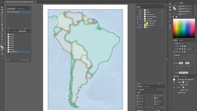 Advanced Cartographic Design - Lab 3 – Mini Atlas of a Continent смотреть онлайн