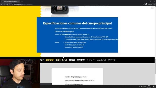 Todos Los DETALLES De La NUEVA SEGA GAME GEAR MICRO смотреть онлайн