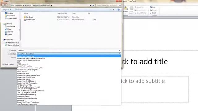 How to Save PowerPoints as .jpeg and .pptx Files смотреть онлайн