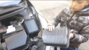 Замена воздушного фильтра Kia Ceed JD + номер фильтра