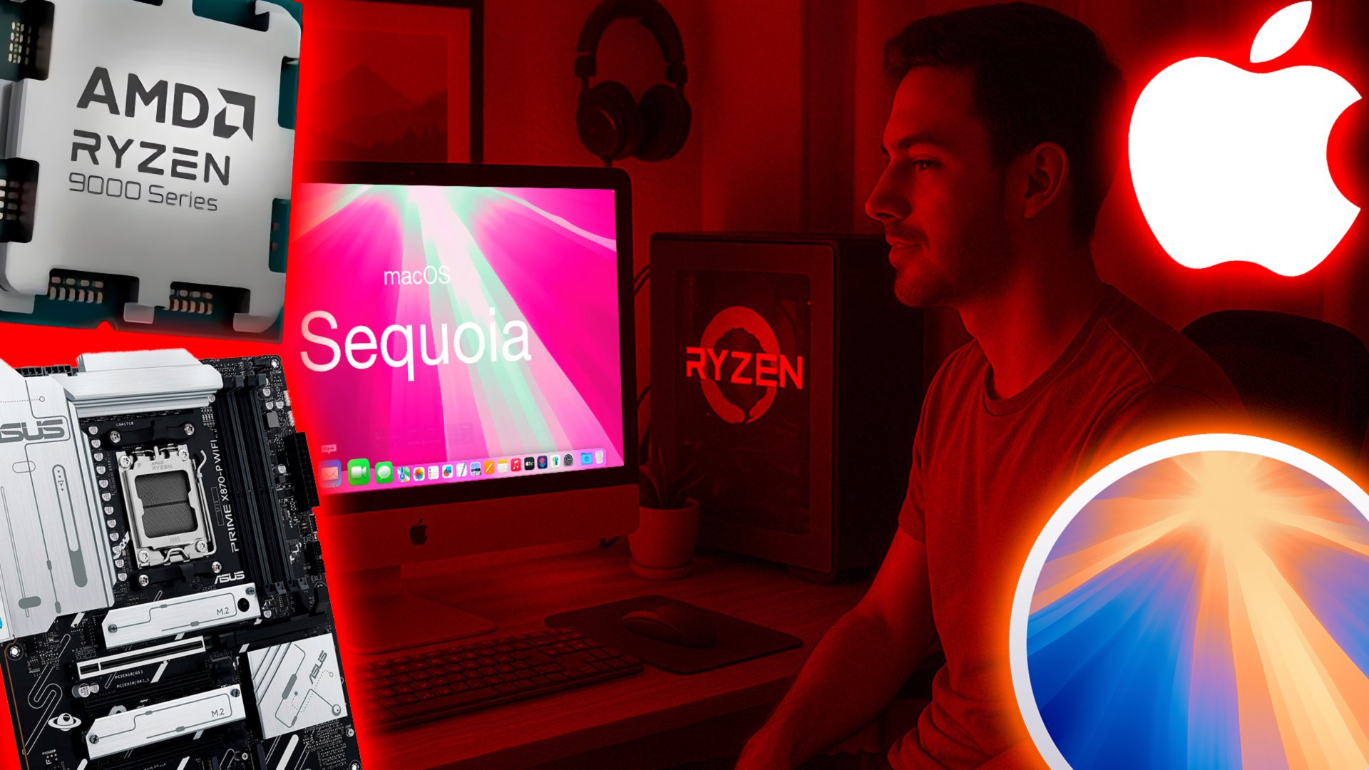 🔥RYZENTOSH!💥 MACOS 14 | MACOS 15 | AM5 | B850 | X870💥 - ALEXEY BORONENKOV | 4K смотреть онлайн