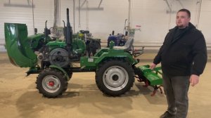 Обзор надежный ременной минитрактор WEITUO TS18, мощностью 18 л.с.