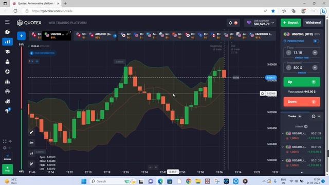 Biggest Trade Ever in Quotex History With Proof | Binary Options Trading Best Strategy смотреть онлайн
