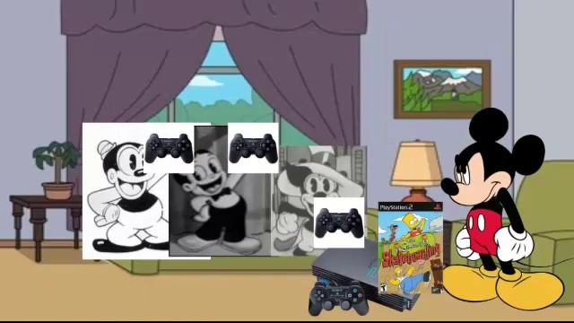 Bosko, Buddy And Foxy Get The Simpsons Skateboarding While Grounded смотреть онлайн