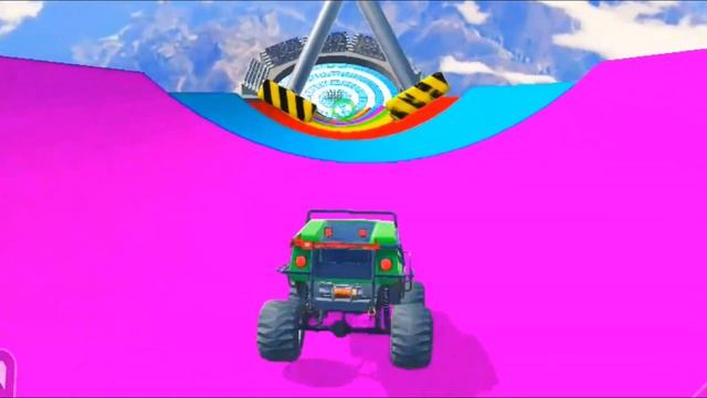 Monster Truck GTA 😱🔥 Accident on Ramp 😭😭 don't Miss End @gamesdevil007 смотреть онлайн