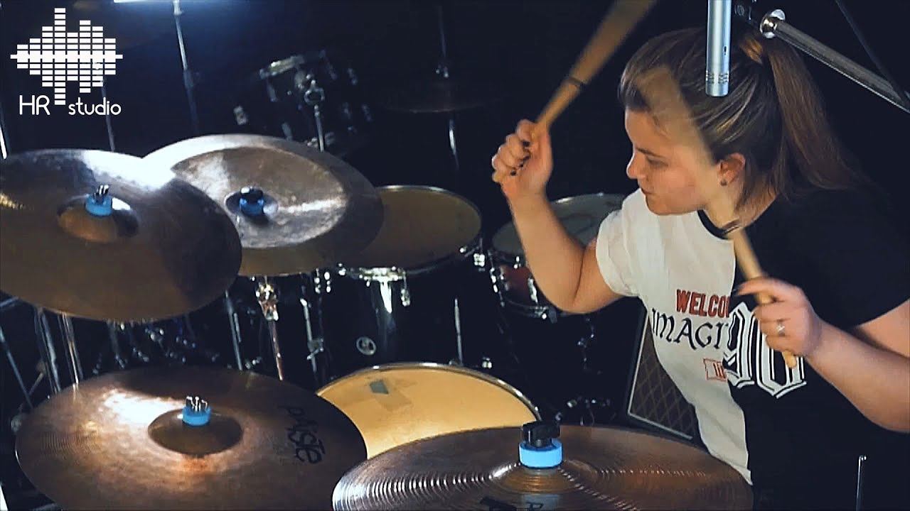 Royal Blood - Out Of The Black (Drum Cover By Olga Zinchenko Live In HR Studio)