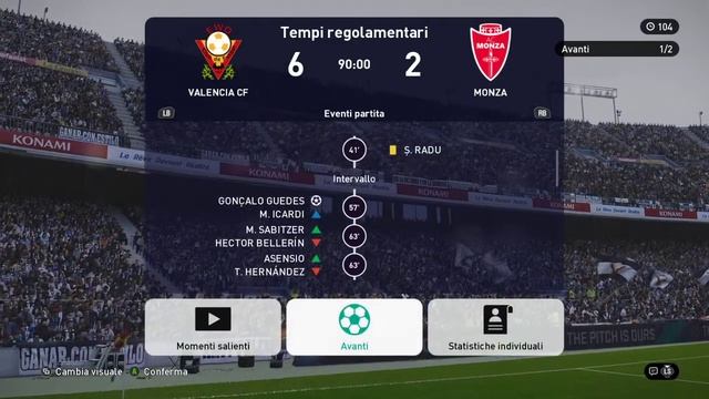PREMIUM LEAGUE 2020/2021: Campionato 11^ Valencia Vs Monza смотреть онлайн