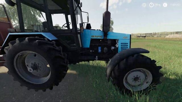 Farming Simulator 19 МТЗ 1221 . первый смотреть онлайн