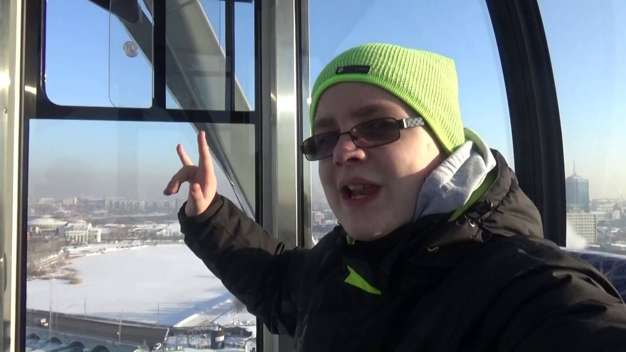 САМОЕ высокое КОЛЕСО ОБОЗРЕНИЯ в ЕВРОПЕ!!! Мне страшно!!! смотреть онлайн