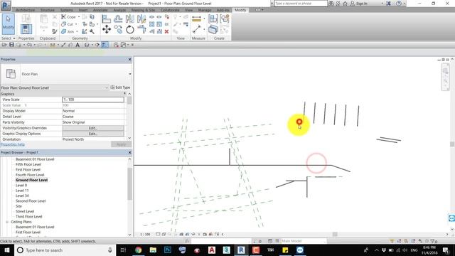 Trim Tools in AUTODESK REVIT 2019 - أدوات القص في الريفيت смотреть онлайн