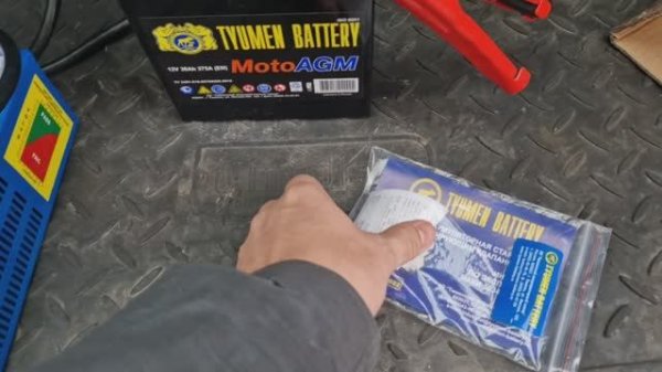 Тестируем недорогой аккумулятор AGM Тюмень для квадроцикла или снегохода