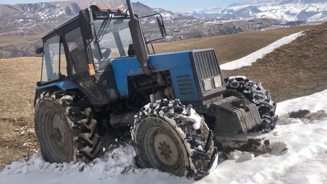 Трактор Беларус 1221 не как не Смог Проехать етать Подъем смотреть онлайн