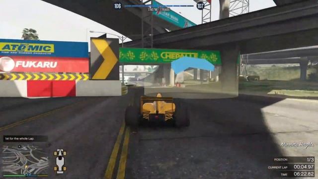 GTA Online - Open Wheel Grand Prix - Road to Ruin смотреть онлайн