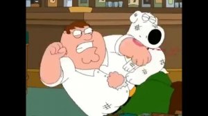 Family Guy   Brian fights Peter over Lois